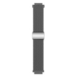 Flätat magnetiskt klockarmband Garmin VivoActive 4S - Sky Grey