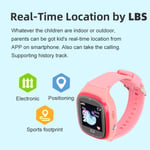 TD45 Children Smart Watch Primary School Kids Location Phone Bracelet Support Ph