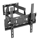 Support mural TV pivotant, fixation réglable inclinable pour TV OLED LG OLED48C3 2023 48" VESA 300X300mm Noir-Visiodirect