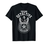 True Crime Detective Armchair Devision Funny Crime Show T-Shirt