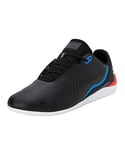 PUMA Unisex Adults' Fashion Shoes BMW MMS DRIFT CAT DECIMA Trainers & Sneakers, PUMA BLACK-POP RED-PUMA WHITE, 40