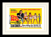 James Bond Doctor No Yellow A3 Framed and Mounted Print