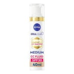 Nivea Luminous630 CC Fluid SPF30 3-in-1 medium - 40 ml. Nivea Luminous630 Ansiktskrem Hudpleie Personlig pleie