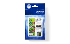 Brother LC422XLVALDR multipack bläckpatron 4-pack bläckpatroner för 1.500 färgsidor eller 3.000 svarta sidor