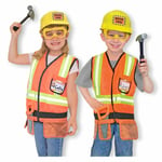 Boys Childrens Builder Construction Worker Fancy Dress Costume Outfit Age 3-6