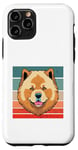 Coque pour iPhone 11 Pro Chien Chow Chow Chow Chow face à un fidèle amoureux des