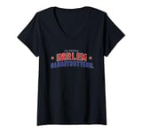 Womens Harlem Globetrotters Star-Spangled Original Logo Fan Gear V-Neck T-Shirt