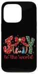 iPhone 13 Pro Joy To The World Nativity Scene Christmas Case