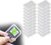 20 Pcs Transparent Porte Carte Boitier de Rangement,Étui pour Carte SD Transparent,Étui pour Carte Mémoire en Plastique,Boite Carte SD,Durable Boîte Micro SD,pour Micro SD TF SIM(Q924)