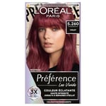 L'Oréal Paris Préférence Couleur Éclatante 5.260 Violet