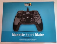 UNDER CONTROL Manette Xpert filaire compatible Wii / WiiU noire