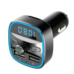 Handsfree Bluetooth Car FM Transmitter Radio USB Music Player Cigarette Lighter