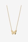 Edblad - Halsband Papillon Necklace Gold - Guld