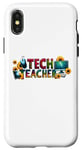 Coque pour iPhone X/XS Enseignant technique Enseignement Tech Futurs Étudiants Informatique