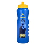 Lucozade Sport x Jude Bellingham 1L Sports Water Bottle – leak proof, with sports cap & measuring strip, in yellow & blue