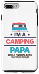 Coque pour iPhone 7 Plus/8 Plus Camping-car glacière Nature Lover Camping Papa Like Normal Papa