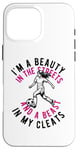 iPhone 16 Pro Max I'm a Beauty in The Streets Soccer Girl For Daughter Women Case