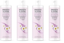 by Amazon Après-shampooing Smooth & Shine, 2 x 300 ml (Lot de 2)