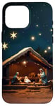 iPhone 16 Pro Max Christmas Nativity Mary, Joseph, and Baby Jesus Case