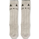 Liewood Sofia knee socks 2pk – cat sweet rose - 17/18