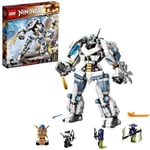 LEGO® NINJAGO 71738 Zanes Titan Battle Mech, Ninja Building Toy, Minifigures Flerfärgad