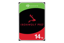 Seagate IronWolf Pro ST14000NT001 - 14 TB - HDD - 7200 rpm - SATA 6Gb/s