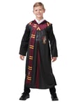 Kids Harry Potter Gryffindor Robe Printed Cape Child Fancy Dress Costume Book Da