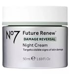 No7 FUTURE RENEW Damage Reversal Night Cream - 50ml - BRAND NEW IN BOX