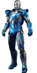 Figurine Hot Toys Mms391 - Marvel Comics - Iron Man 3 - Iron Man Blue Steel Mark 30