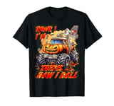 Cool 4 Year Old 4th Birthday kids Monster Truck Car Humor T-Shirt