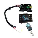 Kampanjerbjudanden 12V Bilvärmare LCD-strömbrytare Controller LCD-strömbrytare för Bil Luft Dieselvärmare Parkeringsvärmare Svart med Fjärrkontroll