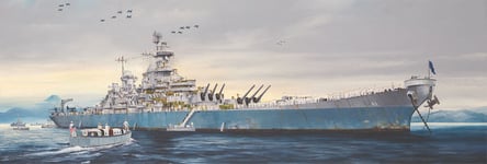 Trumpeter 1/200 USS MISSOURI BB-63 Kit à monter - 03705