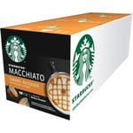 Starbucks Dolce Gusto Caramel Macchiato -kahvikapseli, 12 kpl, 3-PACK