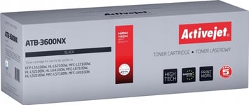 Activejet Atb-3600Nx Toner For Brother Printers  Replacement Brother Tn3600xl  Supreme  6000 Pages  Black)