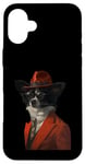 iPhone 16 Plus Papillon Dog Suit Case