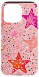 Coque pour iPhone 15 Pro Max Coque de téléphone motif léopard rose layette