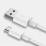 USB Charging Cable for Huawei P30 Lite Charger Lead White