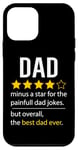 Coque pour iPhone 12 mini Drôle papa fête des pères blague humour papa fils fille papa papa papa