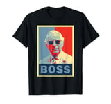 Charles III Boss Coronation 2023 Celebration King of England T-Shirt