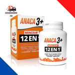 ANACA 3+ - 120 gélules Anaca3+ 12 En 1 – Complément Alimentaire Minceur