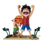 One Piece Banpresto - Luffy & Nami (WCF - Log Stories) Collection Figures multicolour