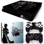 Kit De Autocollants Skin Decal Pour Console De Jeux Ps4 Slim Full Body La Commande 1886 Final Fantasy, T1tn-Ps4slim-1339