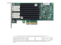 Intel X550-T2 - Nätverksadapter - Pcie 3.0 X4 Låg Profil - 10Gb Ethernet X 2 - Grön