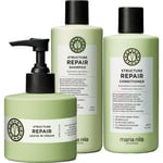 maria nila Structure Repair Bundle Shampoo 350 ml & Conditioner 300 ml