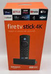 Amazon Fire TV Stick 4K Media Streamer with Alexa Voice Remote Black NEW SEALED