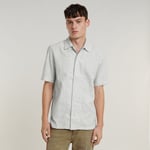 Resort Shirt - blue spruce/milk - Men