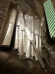 12x Ascot Dessert Knife, Cutlery, Dozen Dessert Knives, Stainless Steel 18/0