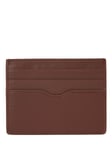 Tommy Hilfiger Central Card Holder, Dark Chestnut