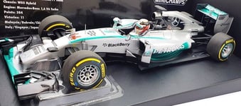 Minichamps 1/18 Scale 186 140044 - Mercedes AMG Petronas F1 W05 Hamilton WC 2014