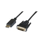 Cordon displayport vers dvi-d 3,0m